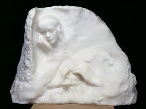 ラストビジョン、または朝の星、1903年（大理石）